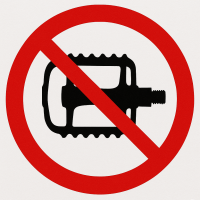 Pedal nicht im Lieferumfang enthalten.